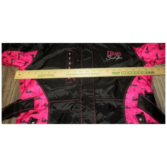 Divas Snow Gear Divine Winter Snowmobile Jacket Pink Size Medium - Picture 7 of 16